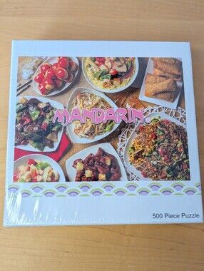 Mandarin Restaurant Puzzle 500 Pieces Jigsaw Chinese Canadian Buffet NEW SEALED